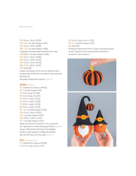 Livro de gnomos amigurumi