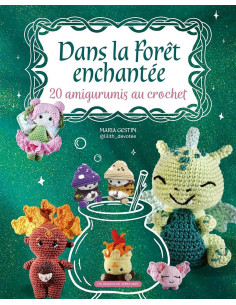 Livro na floresta encantada