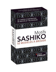 Caixa de padrões Sashiko - 52 modelos para bordar