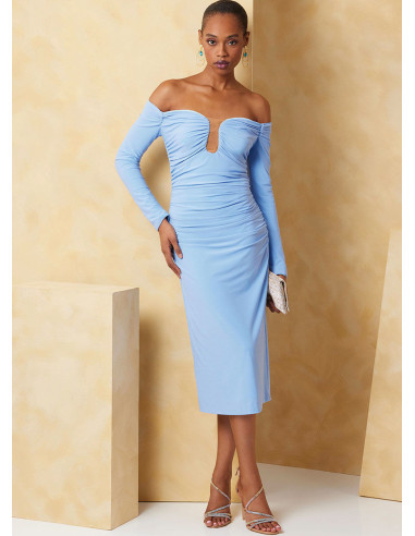 Molde de vestido - Vogue 2063