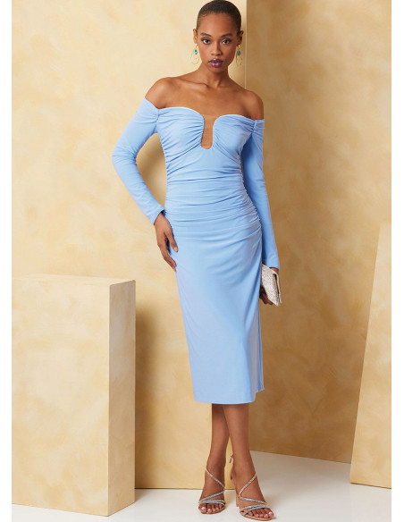 Molde de vestido - Vogue 2063