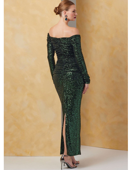 Molde de vestido - Vogue 2063