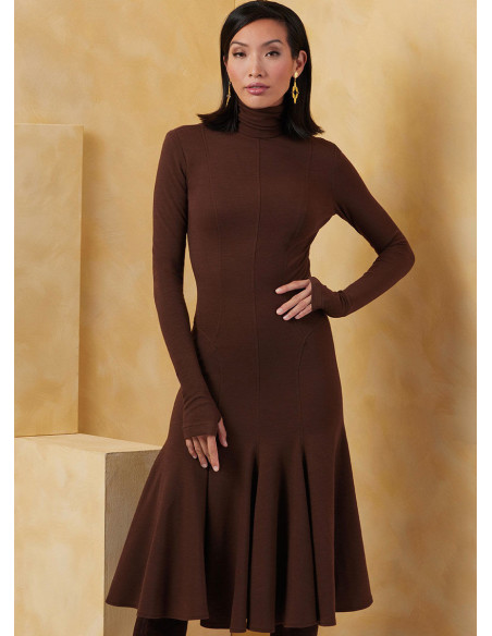 Molde de vestido - Vogue 2064