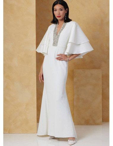 Molde de vestido - Vogue 2066