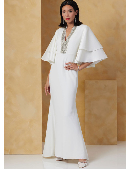 Molde de vestido - Vogue 2066