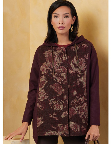 Padrão de blusa - Vogue 2067