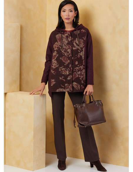 Padrão de blusa - Vogue 2067