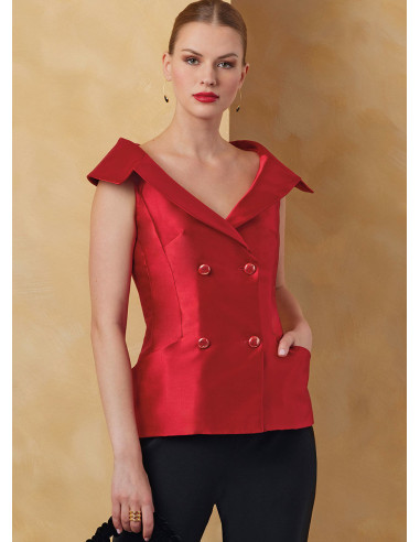 Molde de casaco - Vogue 2073