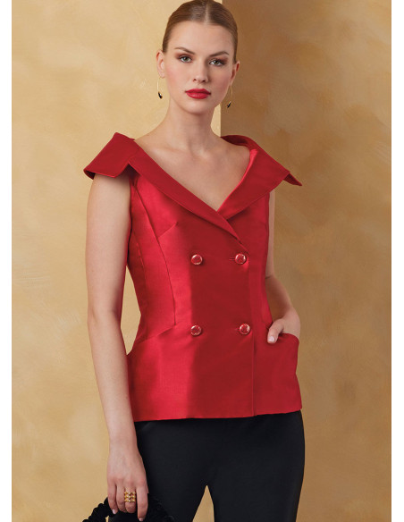 Molde de casaco - Vogue 2073