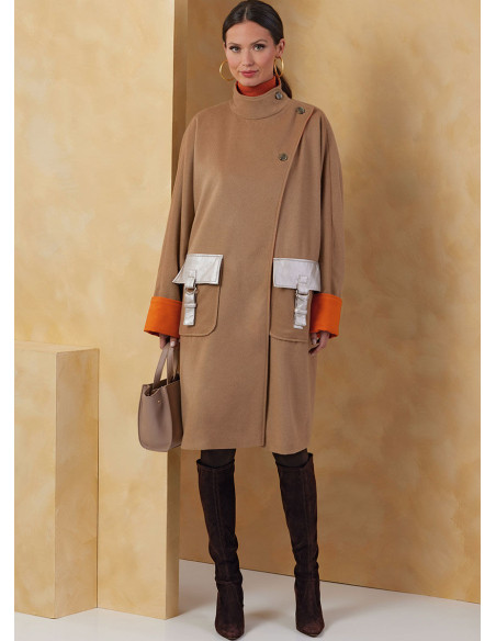 Molde de casaco - Vogue 2075