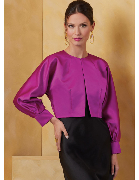 Padrão de bolero - Vogue 2079