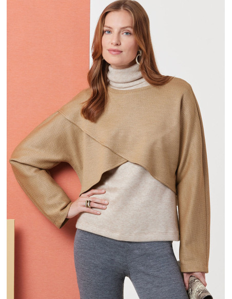 Molde de blusa - Butterick 7013