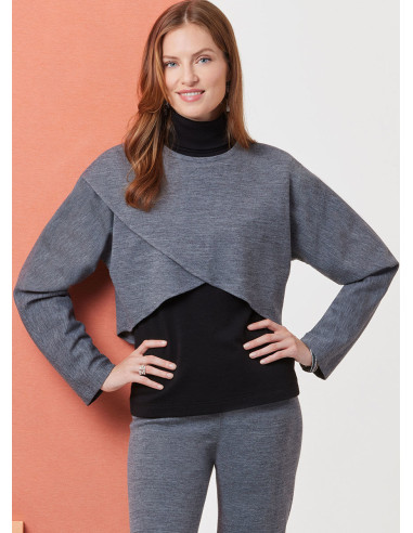 Molde de blusa - Butterick 7013