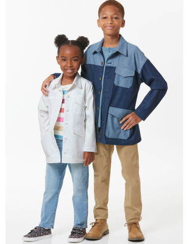 Molde de casaco - Butterick 7016