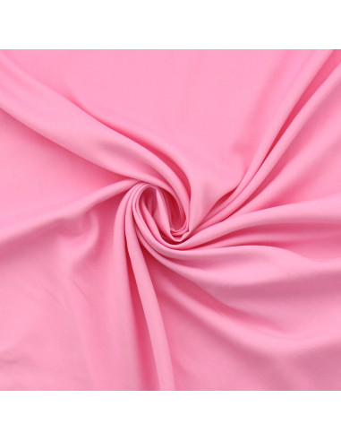 Tecido popeline de viscose - Rosa bebê