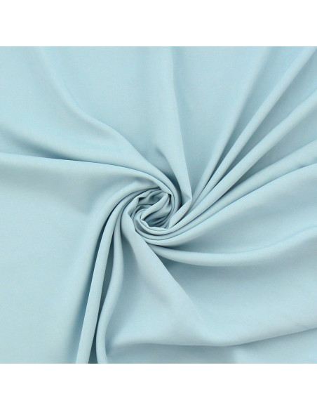 Tecido popeline de viscose - Azul bebê