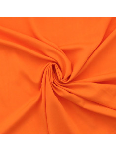 Tecido popeline de viscose - Laranja