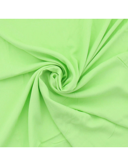 Tecido popeline de viscose - Verde prado