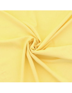 Tecido popeline de viscose - Amarelo claro