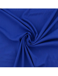 Tecido popeline de viscose - Azul royal