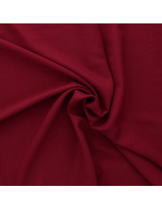 Tecido popeline de viscose - Cor de vinho