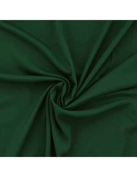 Tecido popelina de viscose - Verde pinho