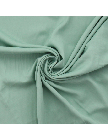 Tecido popeline de viscose - Verde acinzentado
