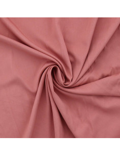 Tecido popeline de viscose - Rosa antigo