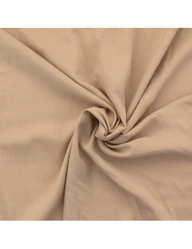 Tecido popeline de viscose - Bege