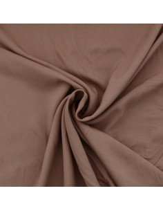 Tecido popeline de viscose - Taupe