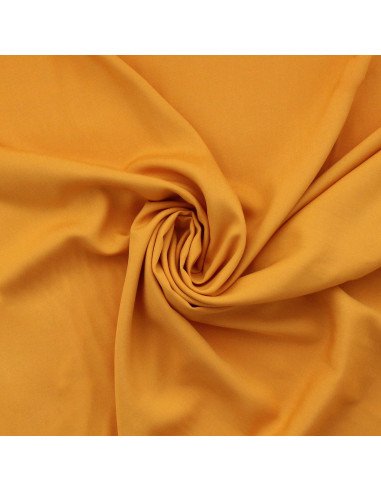 Tecido popeline de viscose - Ocre