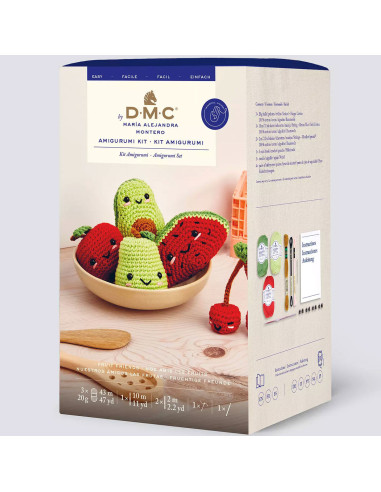 Kit amigurumi - Nossos amigos as frutas