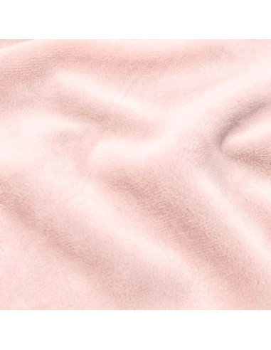 Tecido minky liso - Rosa
