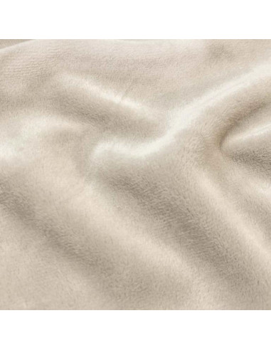 Tecido minky liso - Taupe