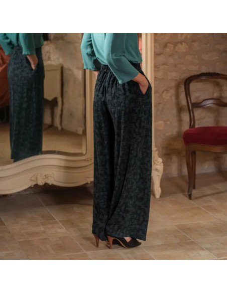 Tecido viscose Craie Dark - Églantine & Zoé