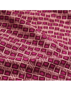 Tecido viscose Dam Rosa Magenta - Églantine & Zoé