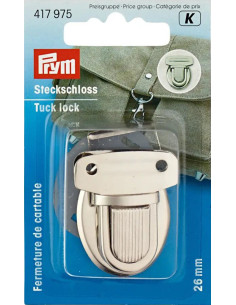 Fecho de mochila - Prata