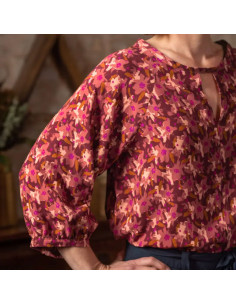 Tecido viscose Edel Terracotta - Églantine & Zoé 2