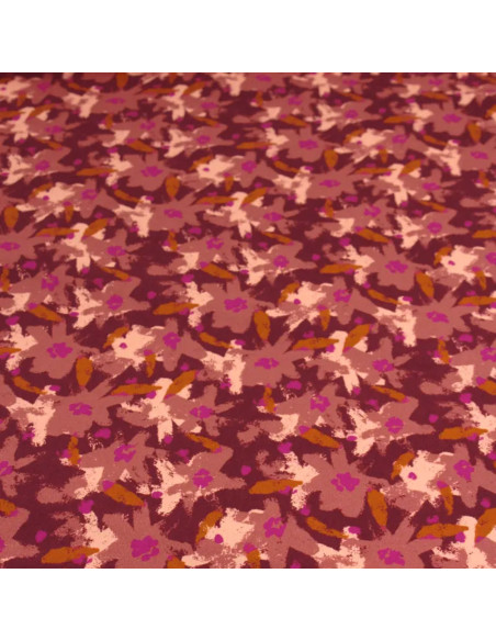 Tecido viscose Edel Terracotta - Églantine & Zoé
