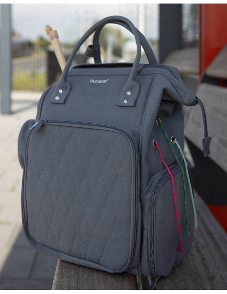 Mochila para tricô e crochê Durável