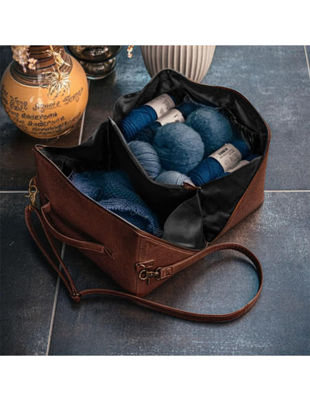Bolsa a tiracolo Muud Cleo XL - Rich Brown