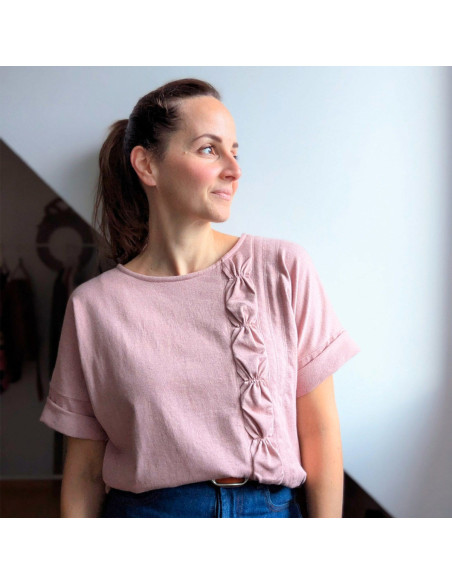 Padrão de suéter Junon - Anna Rose patterns