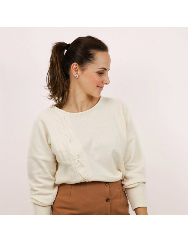Padrão de suéter Junon - Anna Rose patterns