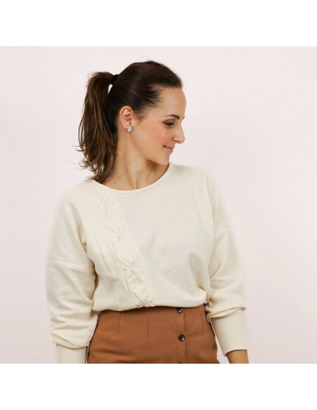 Padrão de suéter Junon - Anna Rose patterns