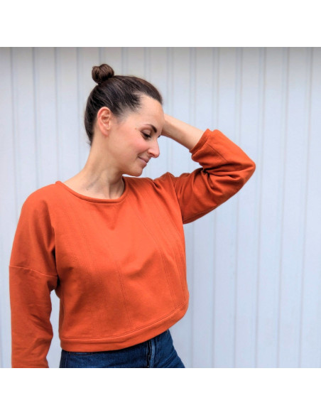 Padrão de suéter Junon - Anna Rose patterns