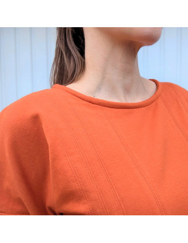 Padrão de suéter Junon - Anna Rose patterns