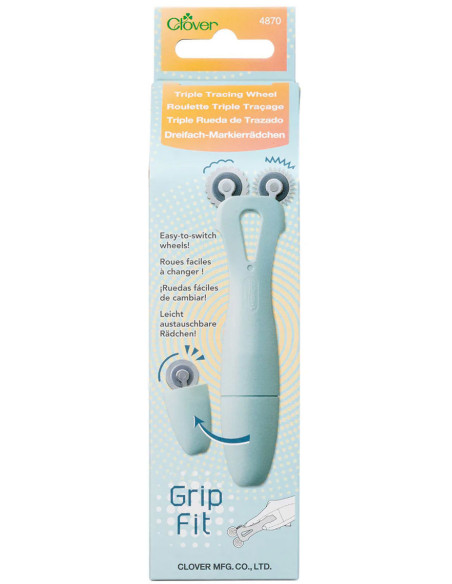 Roda de marcação de costura com tripla marcação Clover