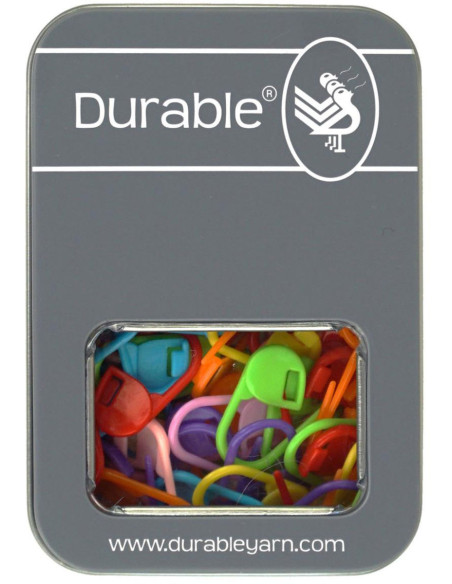 Caixa de 80 marcadores de malha bloqueáveis 23 mm Durable