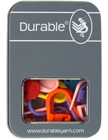 Caixa de 32 marcadores de malha bloqueáveis de 30 mm Durable