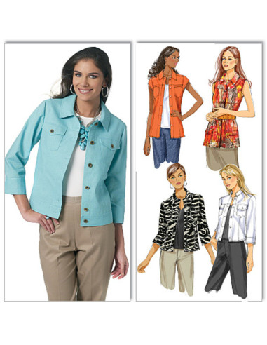 Molde de casaco - Butterick 5616
